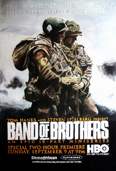 Band of Brothers (Movie Poster Reproduction)