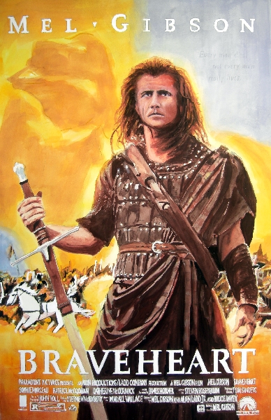 Braveheart (Movie Poster Reproduction)
