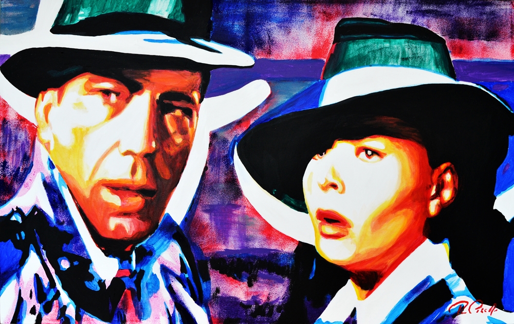 Scene from the Film Casablanca