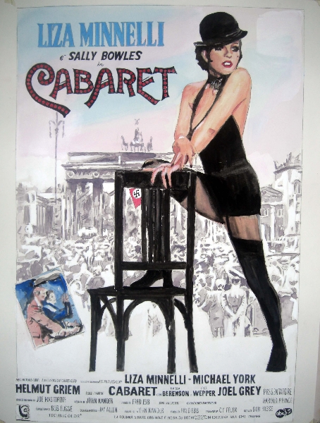 Cabaret (Movie poster repro)