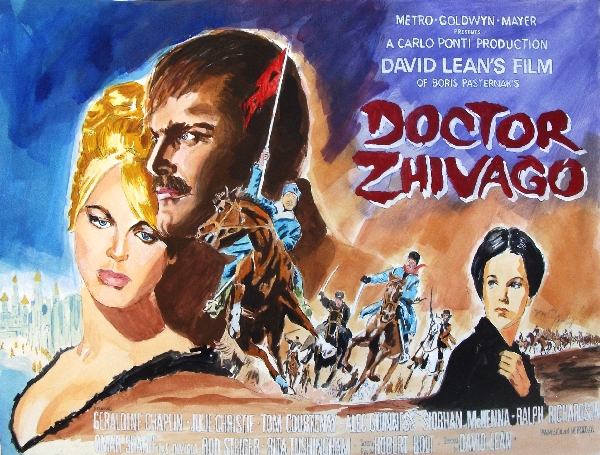 Dr Zhivago (Movie Poster reproduction)