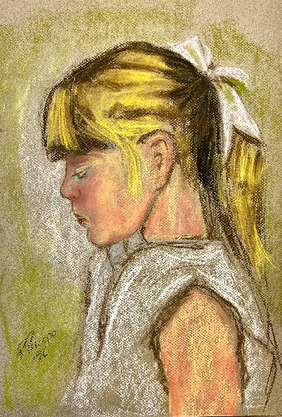 Girl with Golden Hair
