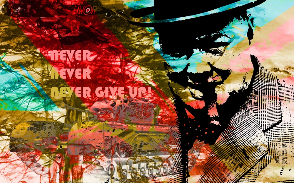 Never never Never Give up