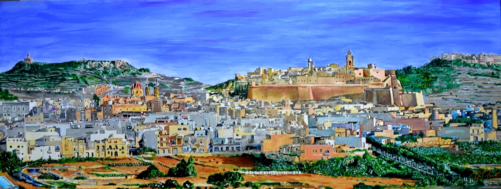 Panorama Cittadella Gozo