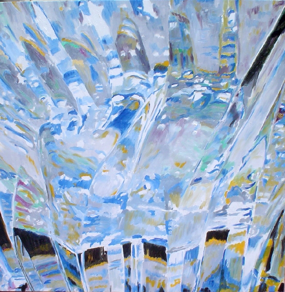 Reflections from Whisky Glass