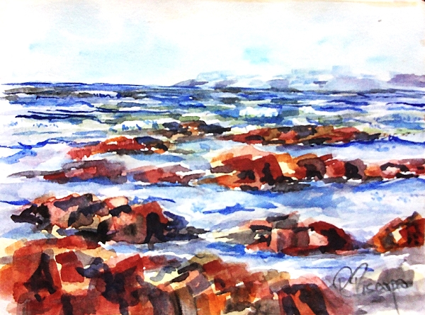 Seascape near Salini