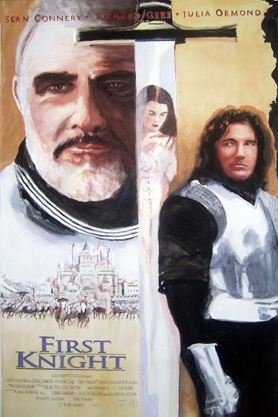 The First Knight (Movie Poster Reproduction)