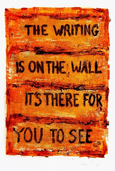 The Writing on the Wall