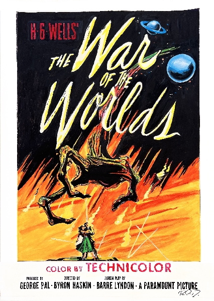 War of the Worlds (Movie Poster Reproduction)