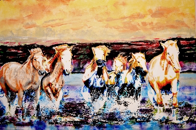 Galloping Horses