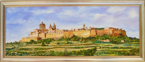 View of Mdina (panorama)