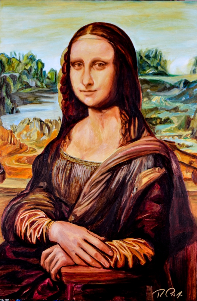 Mona Lisa (after Leonardo da Vinci)